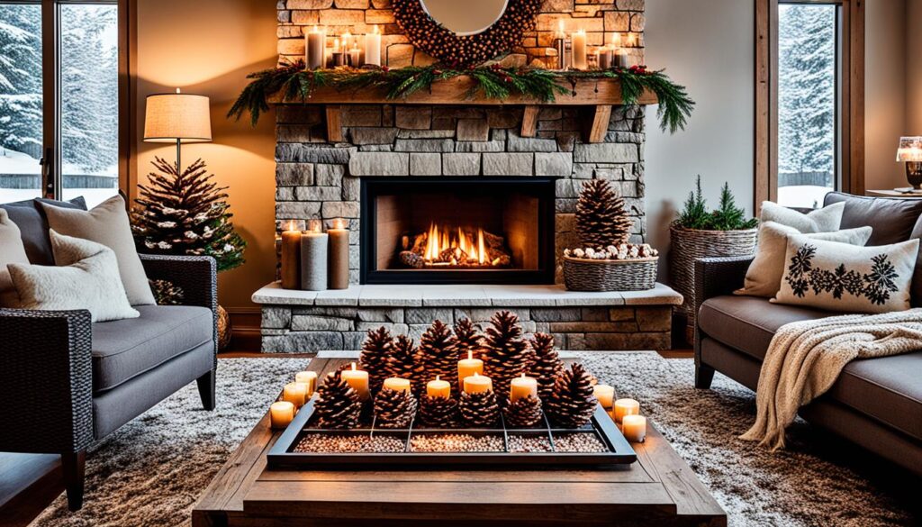 Winter home staging ideas