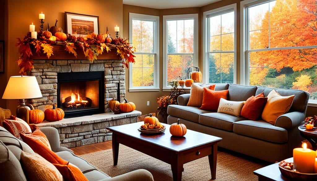 autumn home staging
