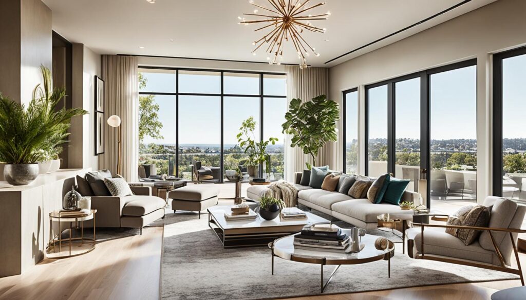 luxury apartment interiors