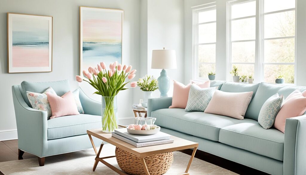 spring home staging